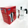 Гейзерна кавоварка Magio MG-1001 150 мл, гейзерна турка для кави, гейзерна кавоварка з нержавіючої сталі