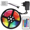 Світлодіодна стрічка SMD 5050 RGB LED 2 м IP65 з пультом та блоком живлення USB, 2м, Стрічка світлодіодна 5050