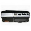 Портативна стовпчик радіо MP3 USB Golon RX-6622. Колір: срібний