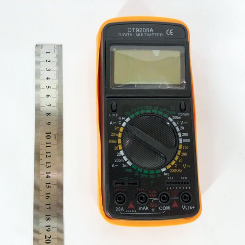 Мультиметр цифровий Digital DT-9208A універсальний, мультиметр для дому, гарний мультиметр
