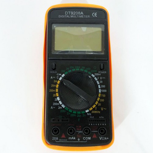 Мультиметр цифровий Digital DT-9208A універсальний, мультиметр для дому, гарний мультиметр