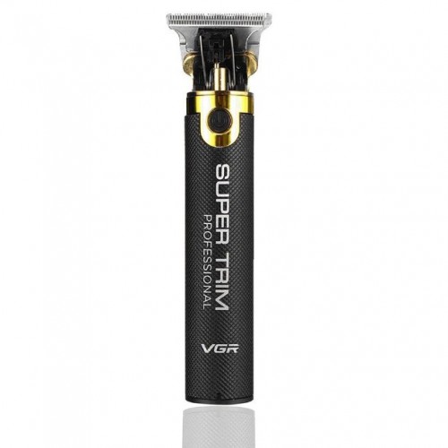 Машинка для стрижки VGR V-082 акумуляторна бездротова професійна + 3 насадки триммер для волосся