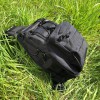 Набір: армійська чорна сумка + тактичний ліхтар професійний POLICE BL-X71-P50