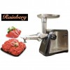 М'ясорубка Rainberg RB-672 3000W електрична з реверсом та соковижималкою, м'ясорубка електрична метал
