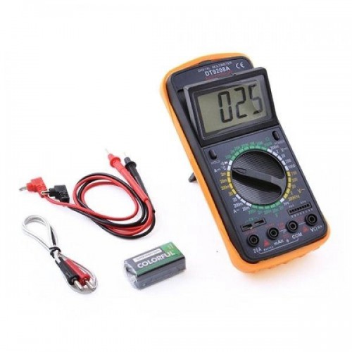 Мультиметр цифровий Digital DT-9208A універсальний, мультиметр для дому, гарний мультиметр