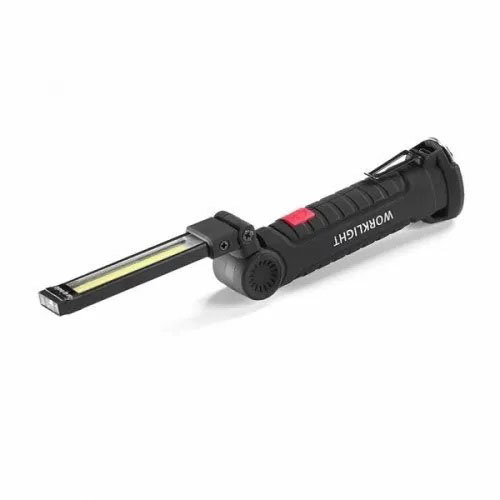Світлодіодний ліхтар кемпінг W52 SMD + COB, червоний + білий, магніт, гачок, кемпінговий складний ліхтар