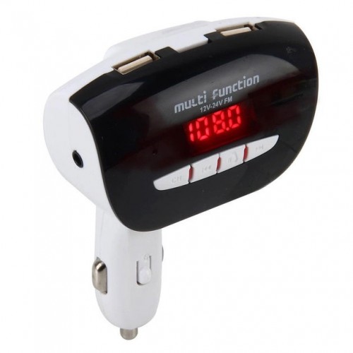 Автомобільний Трансмітер FM модулятор MOD, Usb трансмітер, FM модулятор з акумулятором. H21 BT