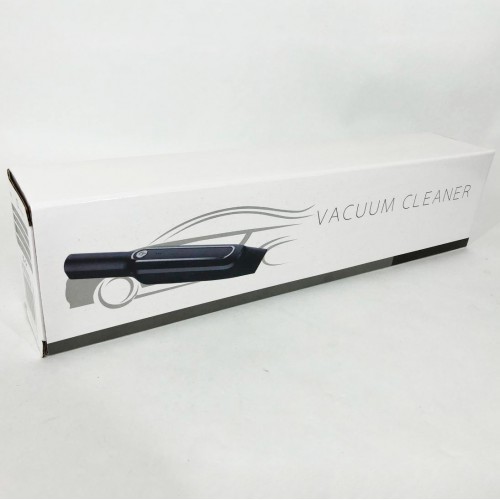 Пилосос Car vacum cleaner з акумулятором, автомобільний пилосос бездротовий. Колір: чорний