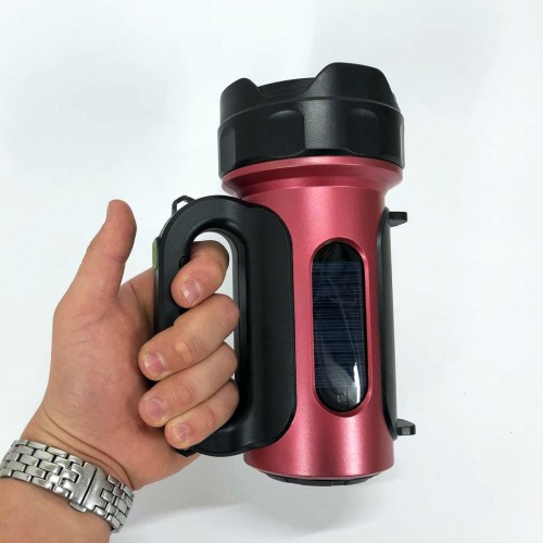Ліхтар переносний кемпінг T93-LED+COB з функцією PowerBank, повербанк, сонячна батарея