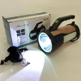 Ліхтар кемпінговий переносний із сонячною панеллю T96-LED-COB(white+red) power bank, похідний ліхтар