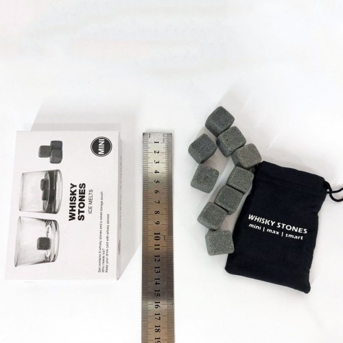 Камені для віскі Whiskey Stones з стеатита (9шт)