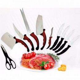 Набір кухонних ножів Contour Pro Knives 13 предметів, Набір кухонного приладдя набір ножів