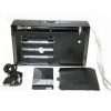 Портативна стовпчик радіо MP3 USB Golon RX-6622. Колір: срібний