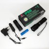 Кишеньковий тактичний ліхтар Bailong BL-8900-P50 акумуляторний ліхтар 12 та 220 Вт, кишеньковий міні ліхтар