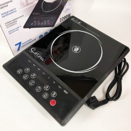 Плитка індукційна Suntera ICD-2200, 2200 Вт, інфрачервона міні плита, індукційна плита міні