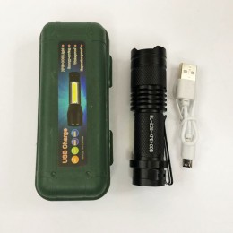 Тактичний кишеньковий ліхтар Police 525/8468-ХРЕ+СОВ, Потужний ручний ліхтарик, Кишеньковий міні ліхтар