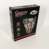 Електробритва сіткова і тріммер для бороди GEMEI / Geemy GM-595 з акумулятором. Колір: золотий