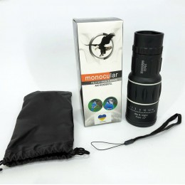 Монокуляр Bushnell 16x52 PowerView монокль, Бушнел, підзорна труба з чохлом