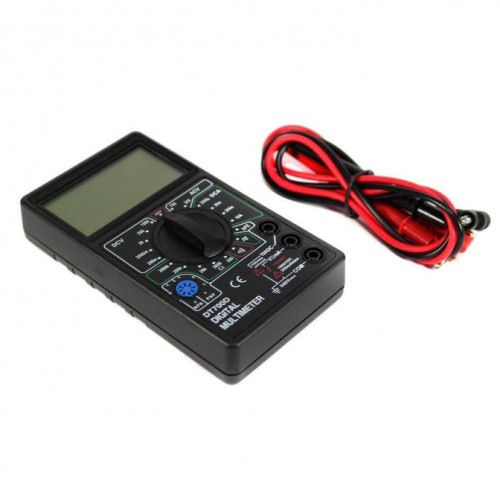 Цифровий мультиметр Digital Tech DT700D великий дисплей (зі звуком), мультиметр із захистом