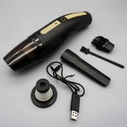 Автомобільний пилосос Car Vacuum Cleaner HY05 на АКУМУЛЯТОРІ. Колір: чорний