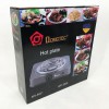 Електроплита спіральна настільна плита Domotec MS-5801 1000 Вт, Переносна компактна електроплита