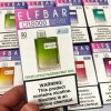 Elf Bar CR8000. Зелене яблуко Маракуя Ківі (Green Apple Passion Fruit Kiwi)