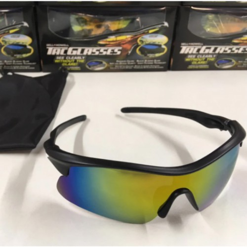 Окуляри тактичні сонцезахисні TAG GLASSES поляризовані антивідблискові для водіїв різнокольорові