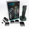 Акумуляторна бездротова машинка для стрижки волосся VGR V-696 з LED дисплеєм та ТУРБО режимом