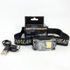 Ліхтар налобний YY-19B-3SMD+2COB(white+yellow+red), Налобний ліхтарик із usb зарядкою