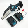 Акумуляторна ланцюгова міні пила 15 см у кейсі Krafftec (36V 4 Ач) + 2 акумулятори та індикатором заряду