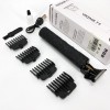 Машинка для стрижки волосся Vintage T9-2 BLACK 4 насадки