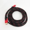Кабель посилений 5м перехідник адаптер HDMI-HDMI тато-тато аудіо відео шнур в обмотці