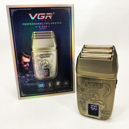 Електробритва VGR V-349 шейвер, потрійне лезо