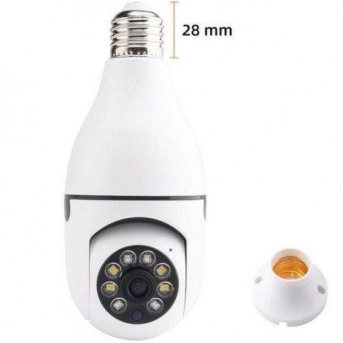 Камера відеоспостереження лампочка CAM L1 E27 WIFI IP 360/90 поворотна