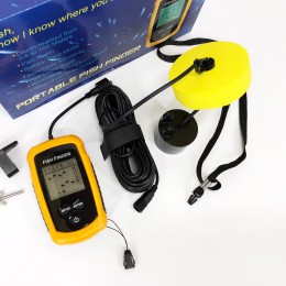 Ехолот портативний Fish Finder до 100м портативний сонар універсальний