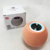 Бездротова потужна колонка TG337 з Bluetooth, RGB-підсвічуванням та радіо. Колір: рожевий