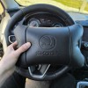 Набір авто подушок Skoda з натуральної шкіри + брелок, Автоподушка на підголовник