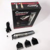 Бездротова машинка для стрижки волосся GEMEI GM-6112 акумуляторна, окантувальна машинка. Колір: сірий