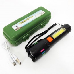 Ліхтар GT-505-TG+COB(white+red), Ліхтар для використання в темряві, Довговічний світлодіодний ліхтар