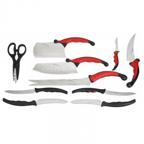 Набір кухонних ножів Contour Pro Knives 13 предметів, Набір кухонного приладдя набір ножів