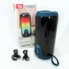 Bluetooth-колонка TG651 з RGB ПІДСВІТКОМ, акумуляторна колонка для музики, для вечірки. Колір: синій