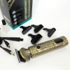 Акумуляторна машинка для стрижки волосся VGR V-962 тример для бороди та вусів з насадками 1-7 мм