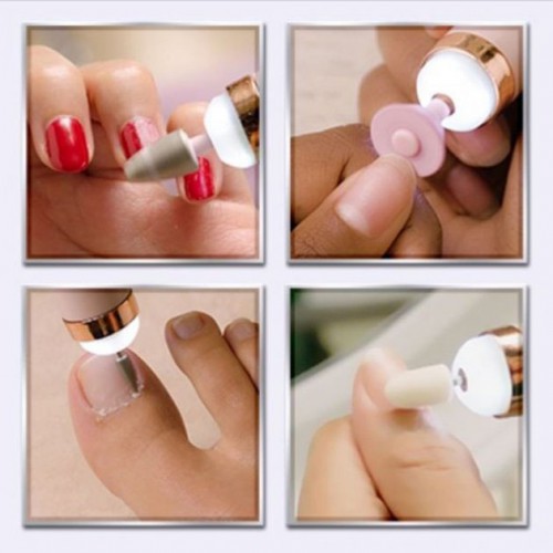 Фрезер для манікюру та педикюру Flawless Salon Nails, ручка фрезер для манікюру. Колір: рожевий