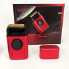 Електробритва VGR V-378 RED шейвер, подвійне лезо + триммер, регулювання потужності 7000-9000 RPM