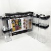 Набір контейнерів для їжі FOOD Storage Container Set на клямках із ущільнювачем із 7 предметів