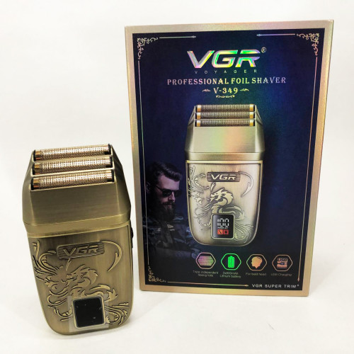 Електробритва VGR V-349 шейвер, потрійне лезо