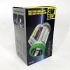 Ліхтар кемпінговий із сонячною панеллю 5158-LED-COB power bank, переносний ліхтар. Колір: зелений