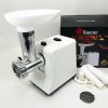 М'ясорубка електрична Domotec R3391 2000W, Потужна компактна м'ясорубка для дому, М'ясорубка 3 в 1