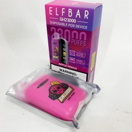 ELF BAR GH 23000 5%. Яблуко Персик (Apple Peach)