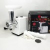 М'ясорубка електрична Domotec R3391 2000W, Потужна компактна м'ясорубка для дому, М'ясорубка 3 в 1